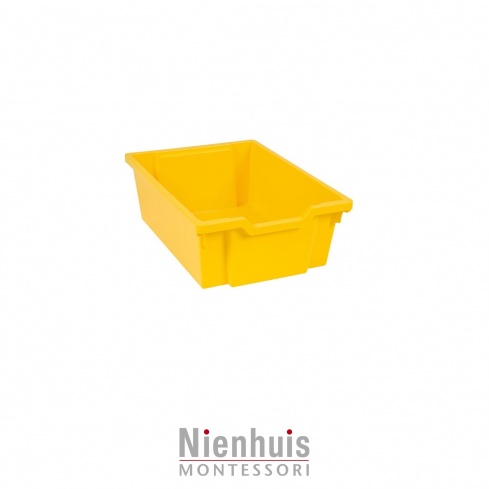 Tray without gliders: yellow (15 cm)