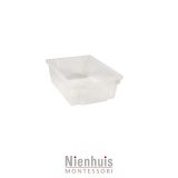 Tray without gliders: transparent (15 cm)