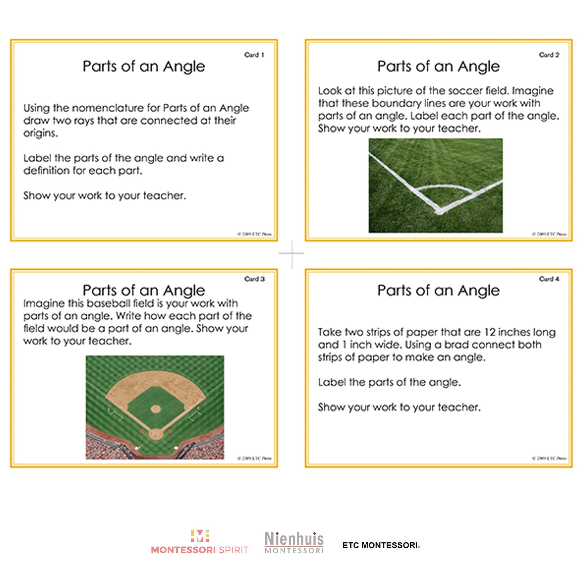 2nd and 3rd Level Geometry Task Cards