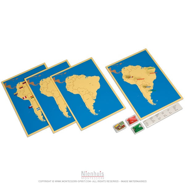 Image of 4-cartes-de-l-amerique-du-sud