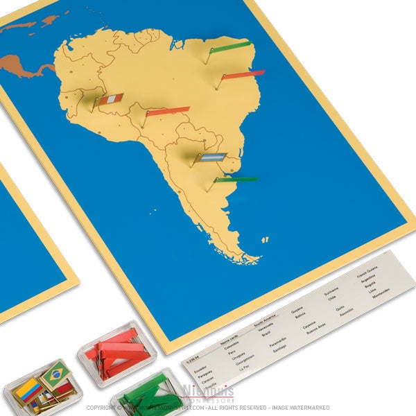 Image of 4-cartes-de-l-amerique-du-sud