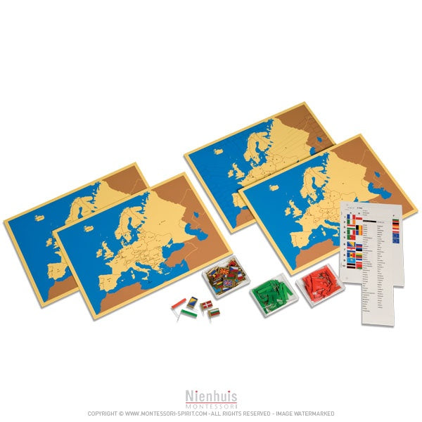 Image of 4-cartes-de-l-europe