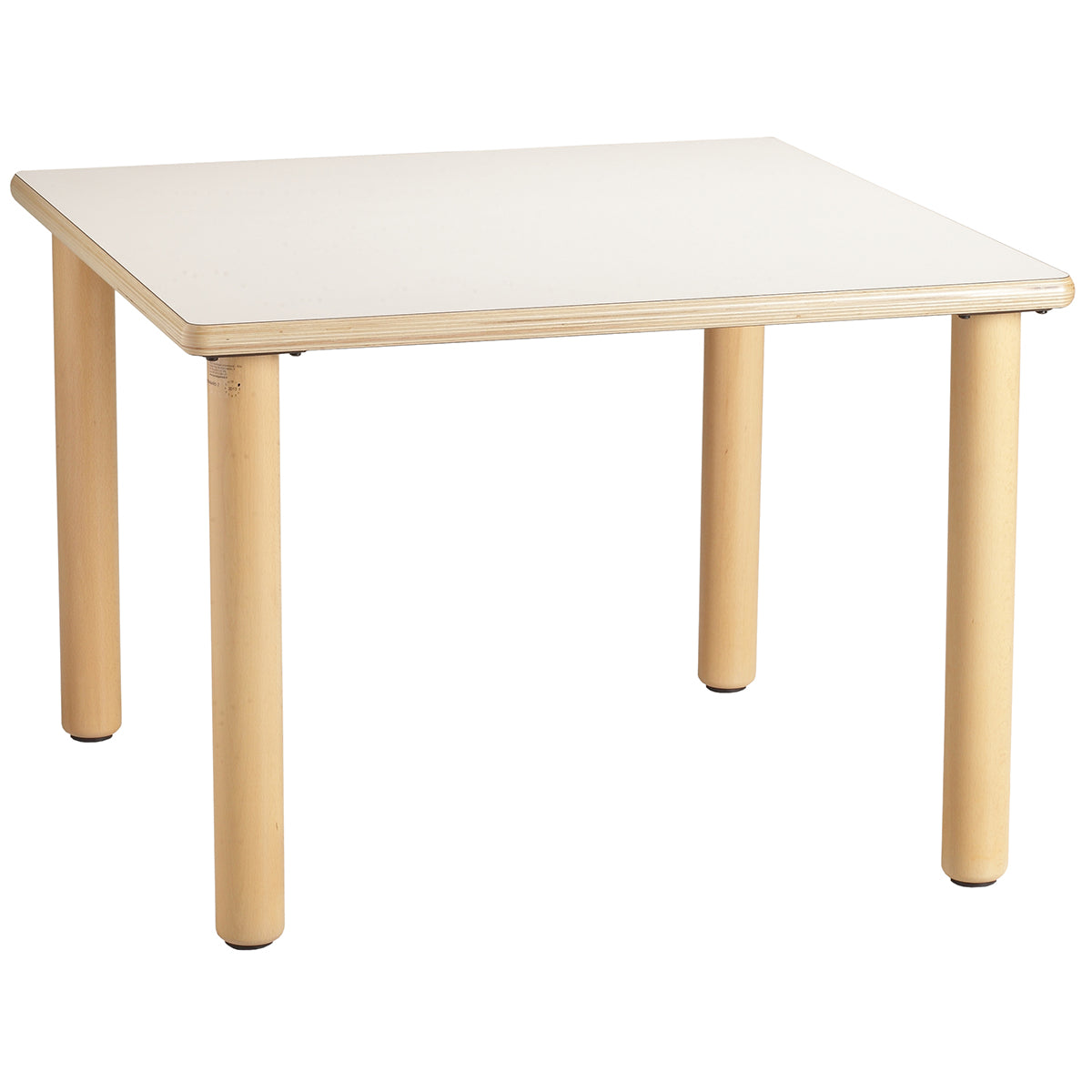 Table plateau carré 75x75 cm