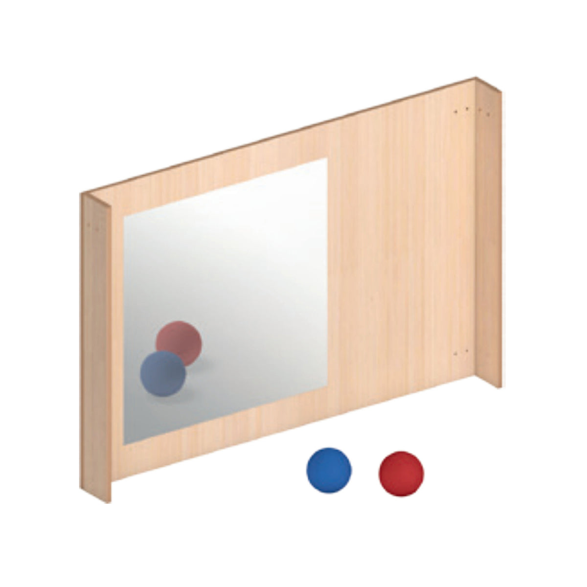 Quiolà 70 - paroi miroir 105x70h cm