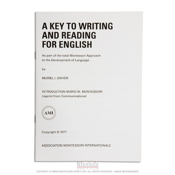 Image of A-key-to-writing-and-reading-for-english