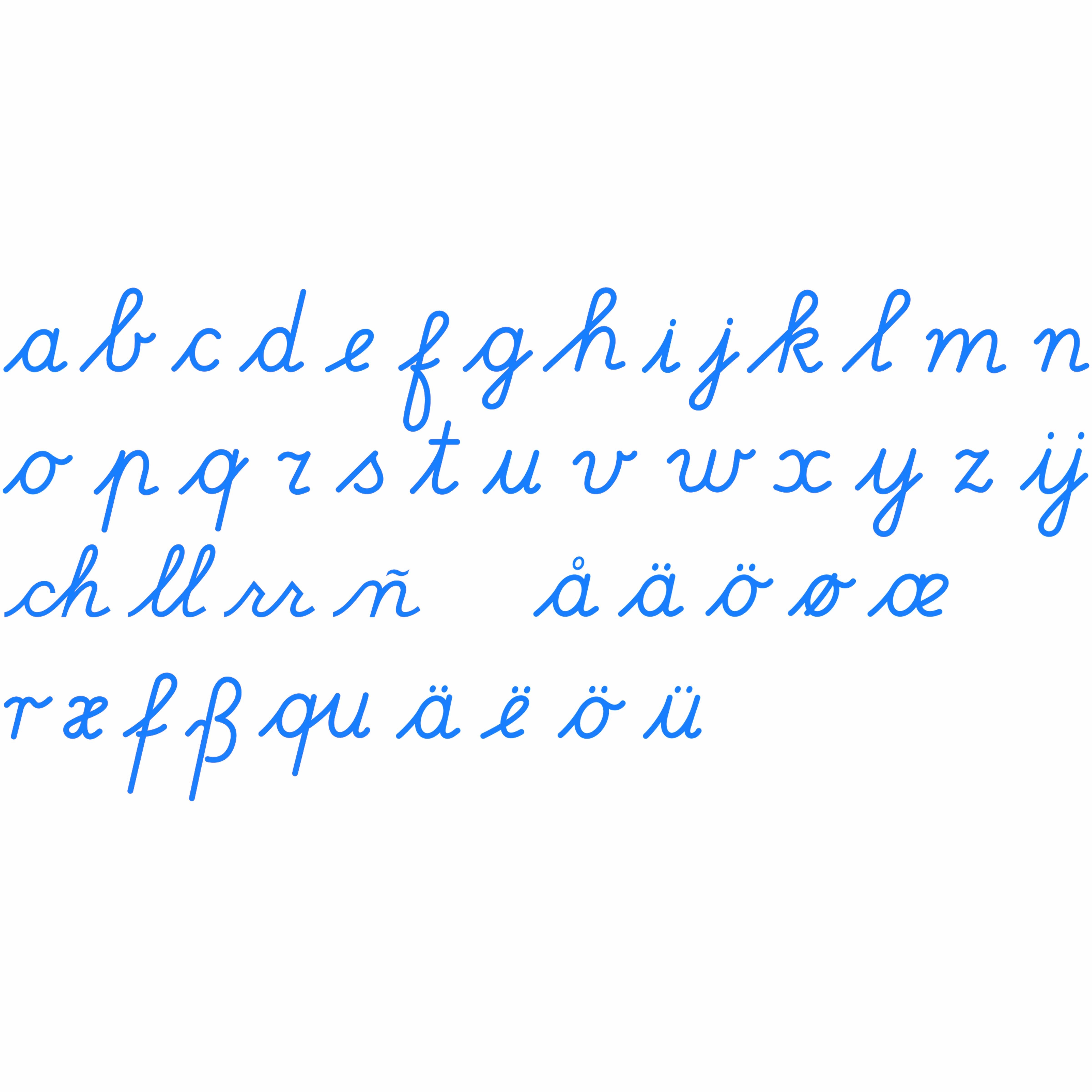 Image of Alphabet-mobile-moyen-cursif-international-bleu