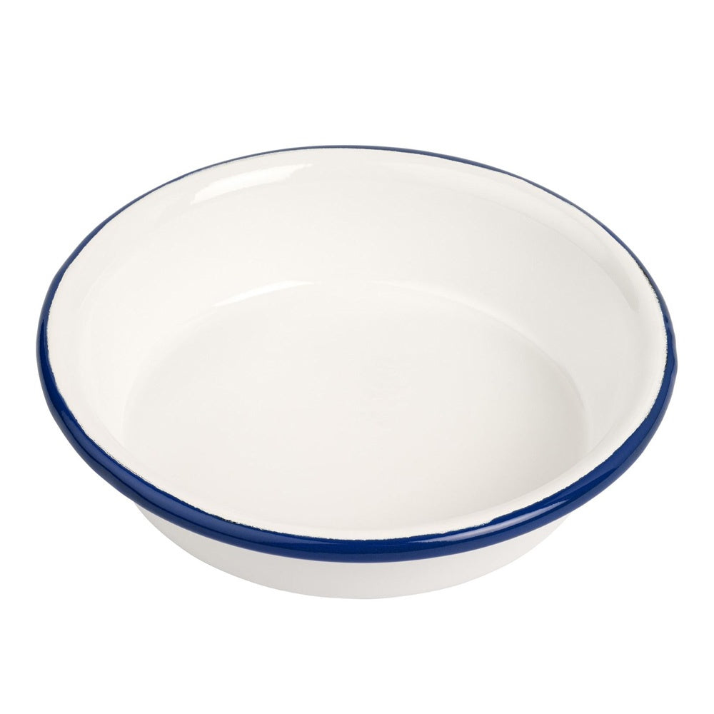 Assiette creuse en émail Ø 18 cm