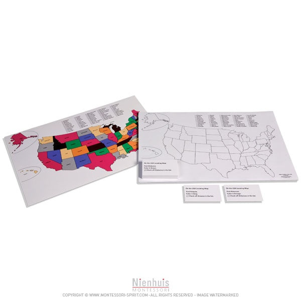 Image of Carte-coloree-des-etats-unis