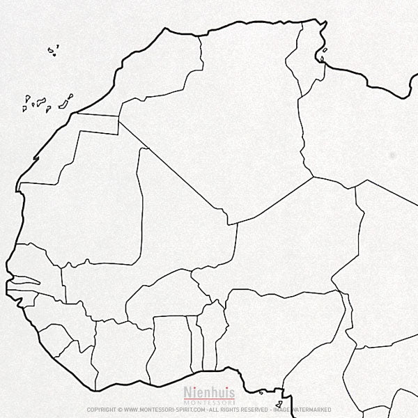 Image of Carte-des-etats-de-l-afrique-x50