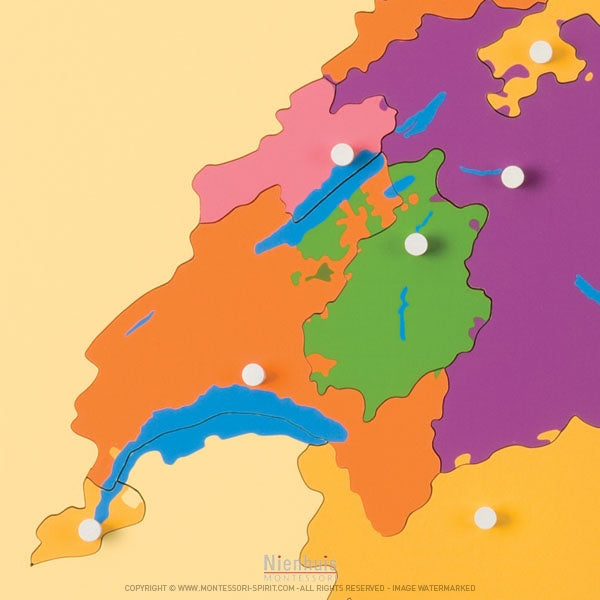 Image of Carte-puzzle-de-la-suisse