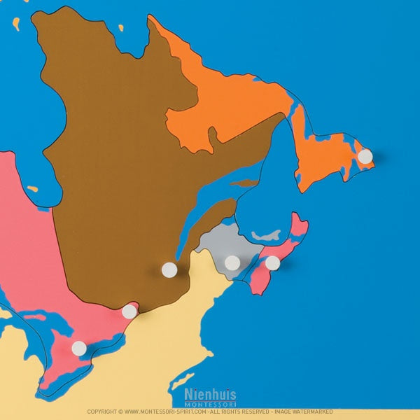 Image of Carte-puzzle-du-canada