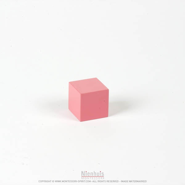 Image of Cube-tour-rose-3-cm