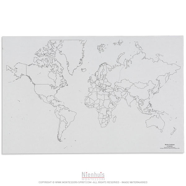 Image of Planisphere-politique-x50