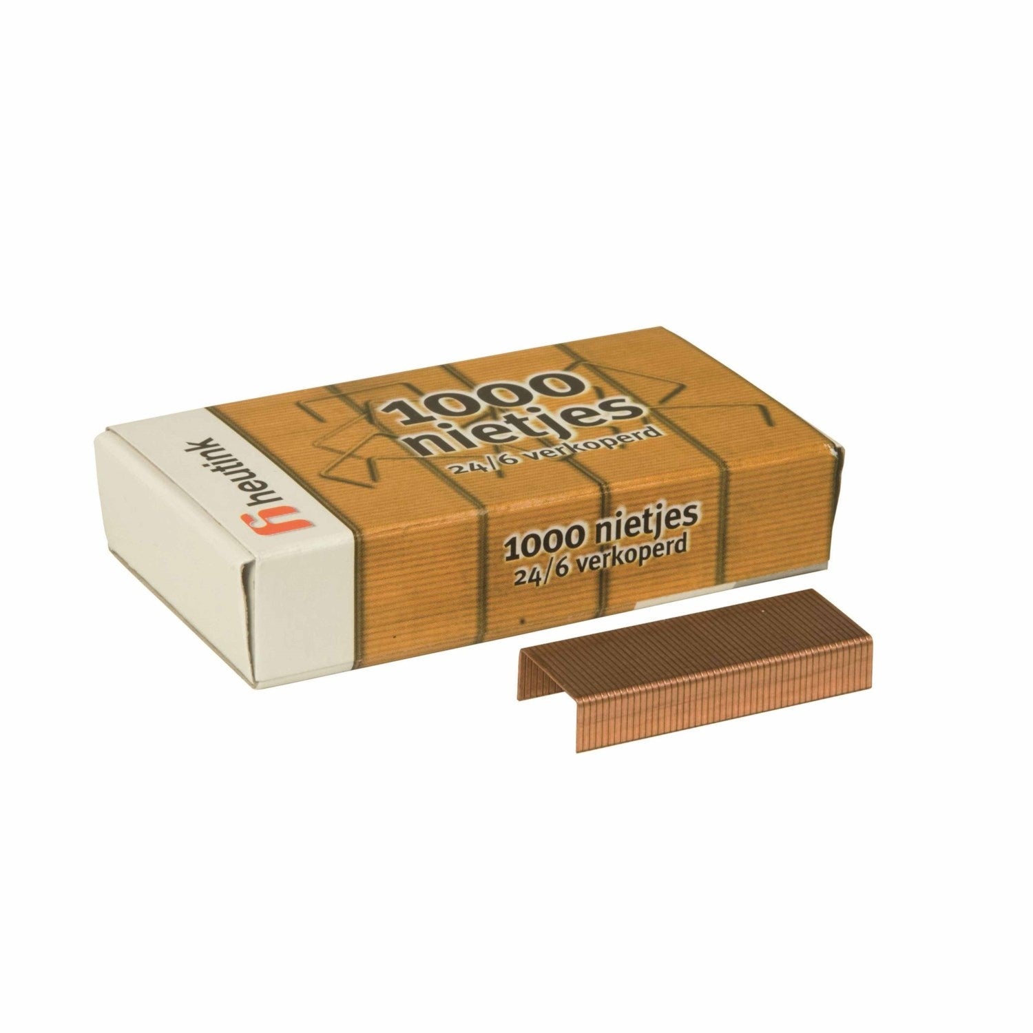 Staples copper-plated 24/6 (1000)