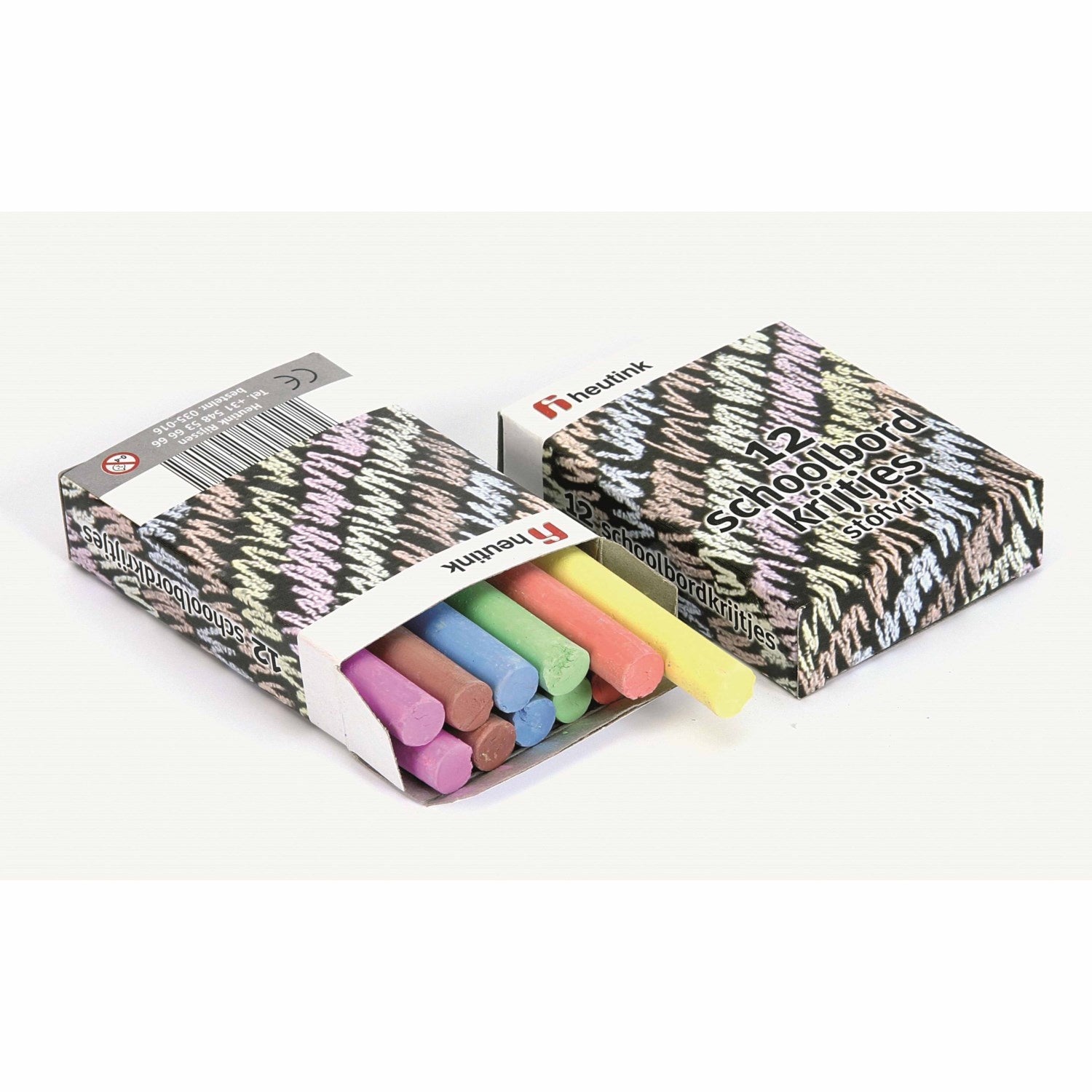 Blackboard chalk anti-dust - Heutink - Assorted colours