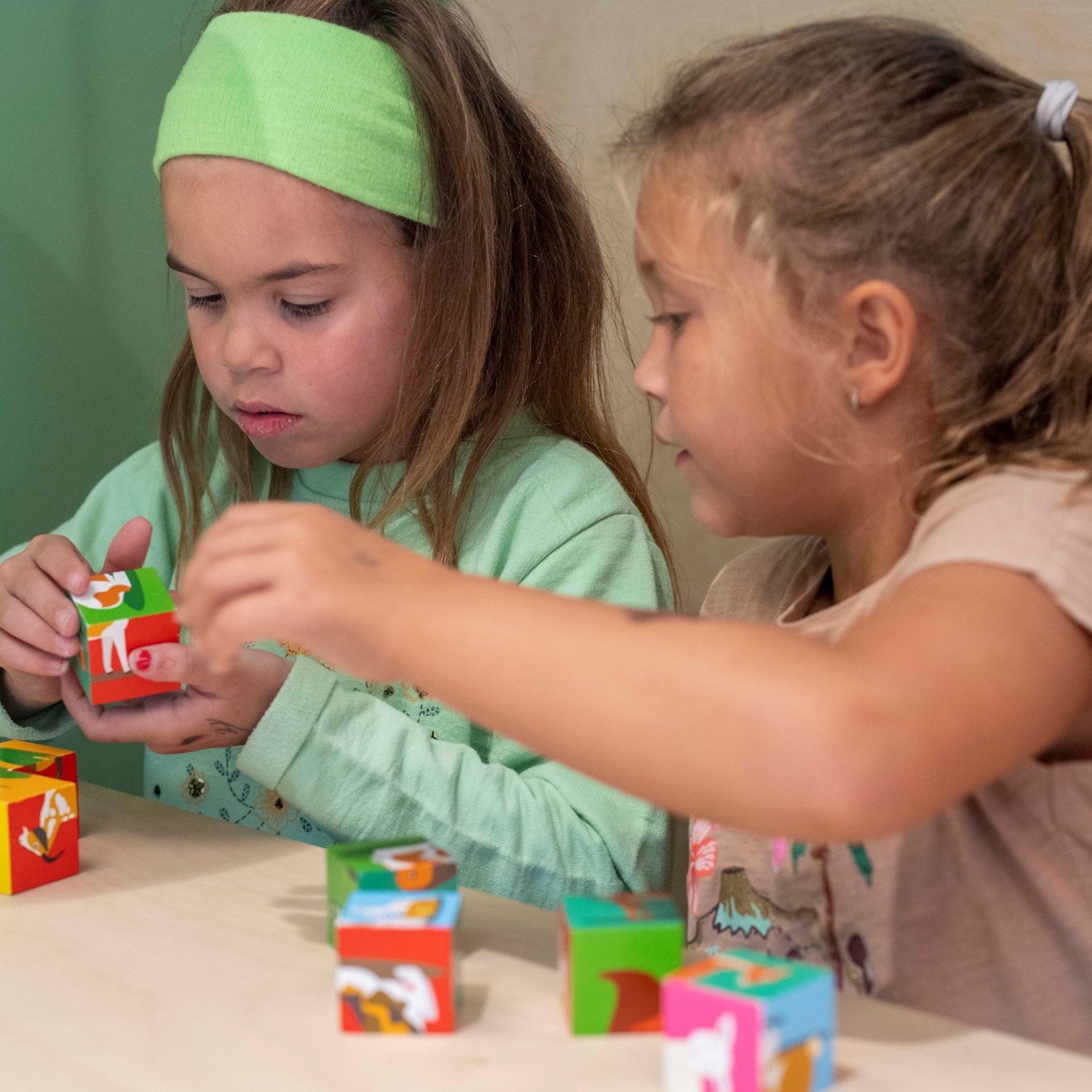 Puzzle en blocs - animaux