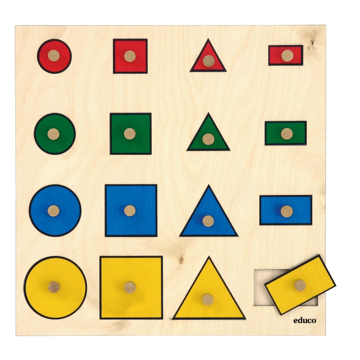 Puzzle formes géométriques