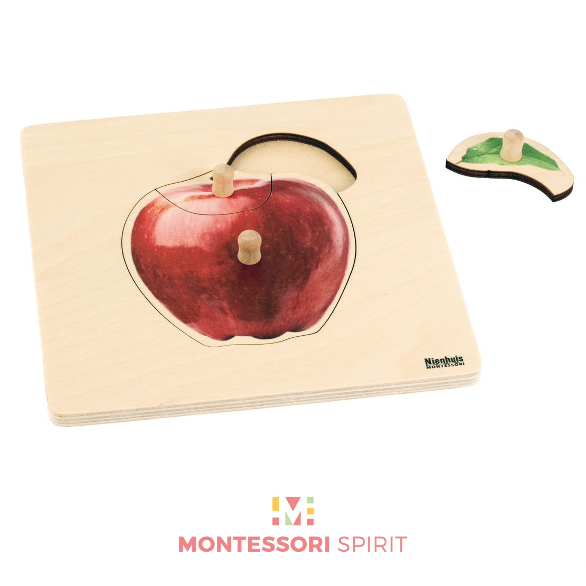 Puzzle pour tous petits : Pomme