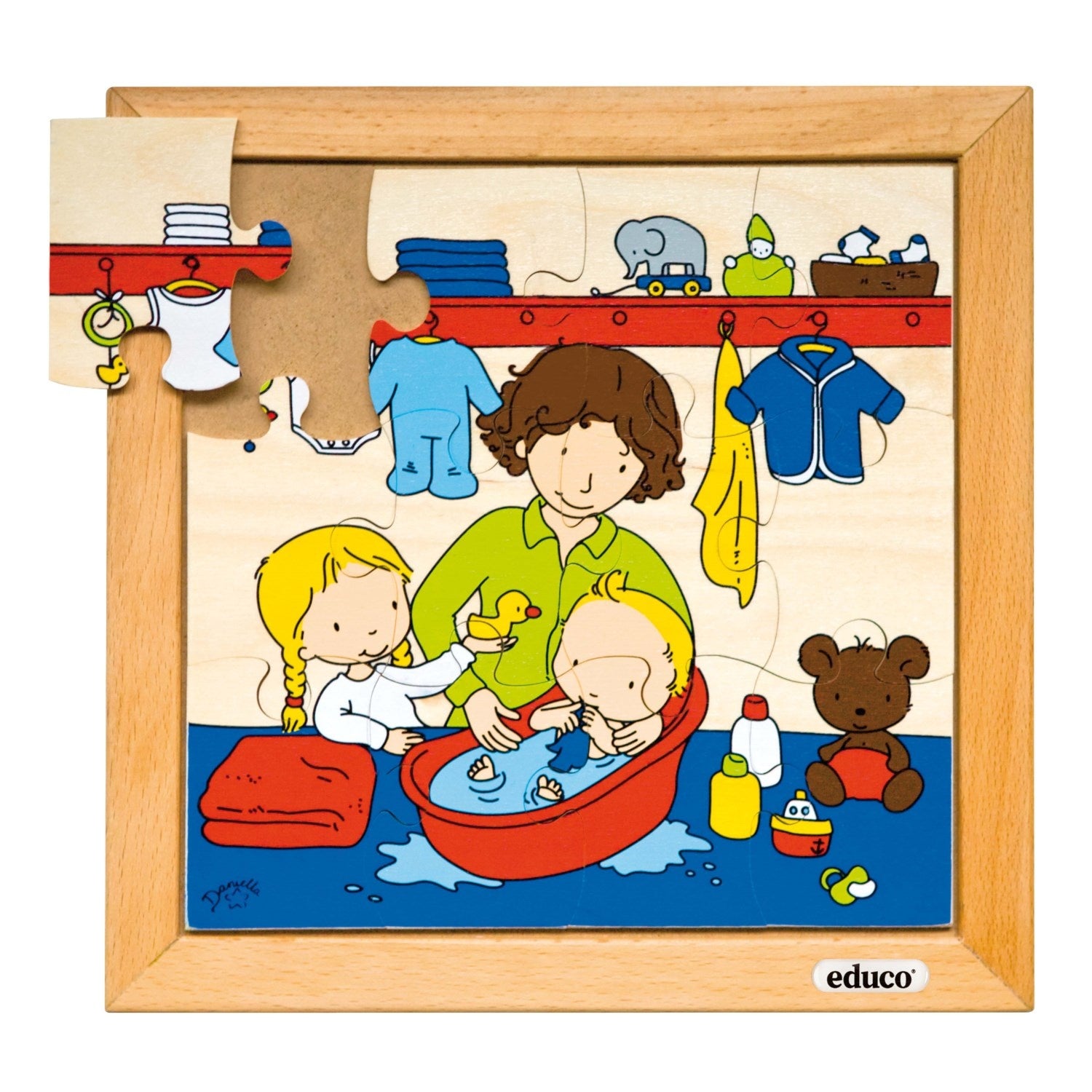 Puzzles bébé - bain