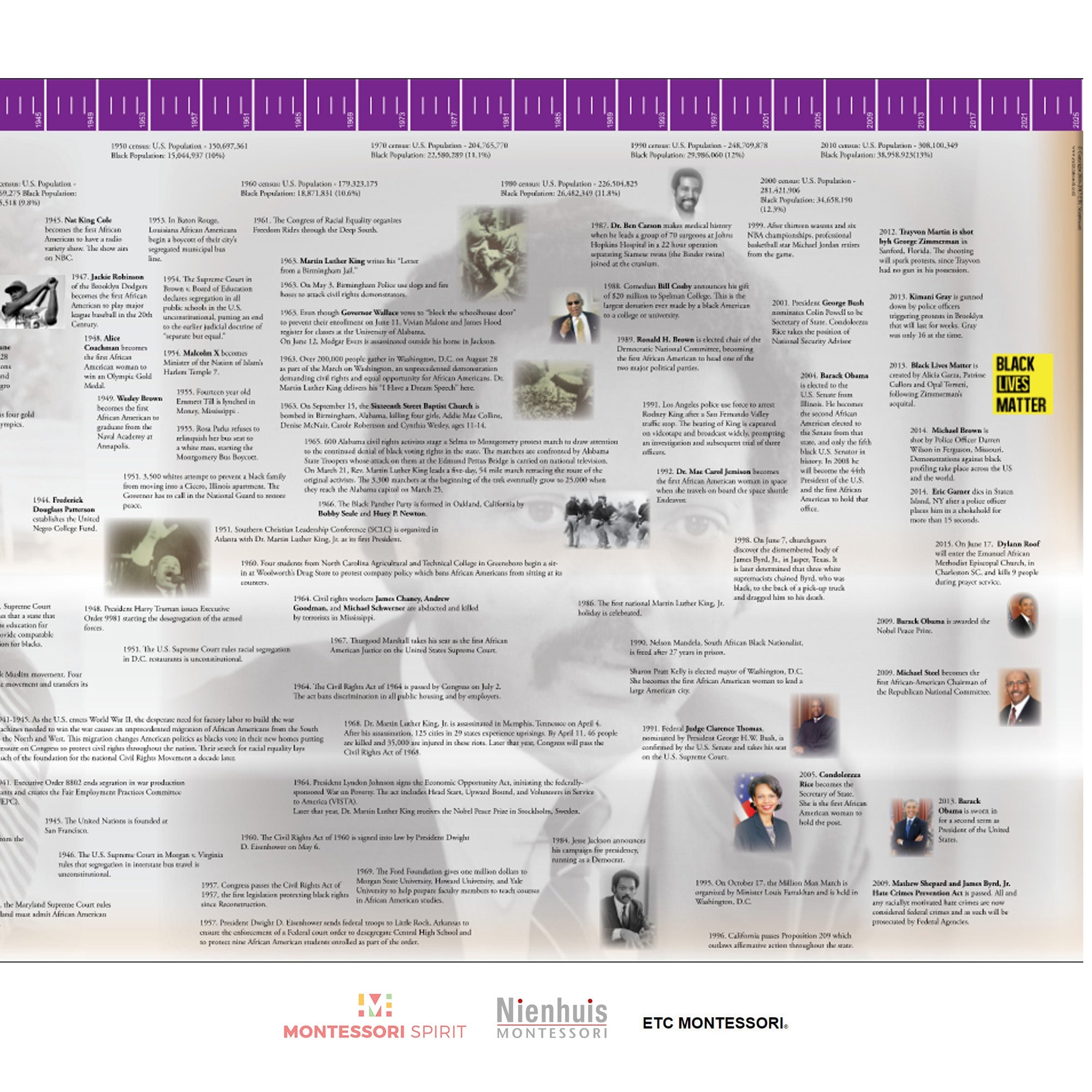 Timeline of African American History (Display)