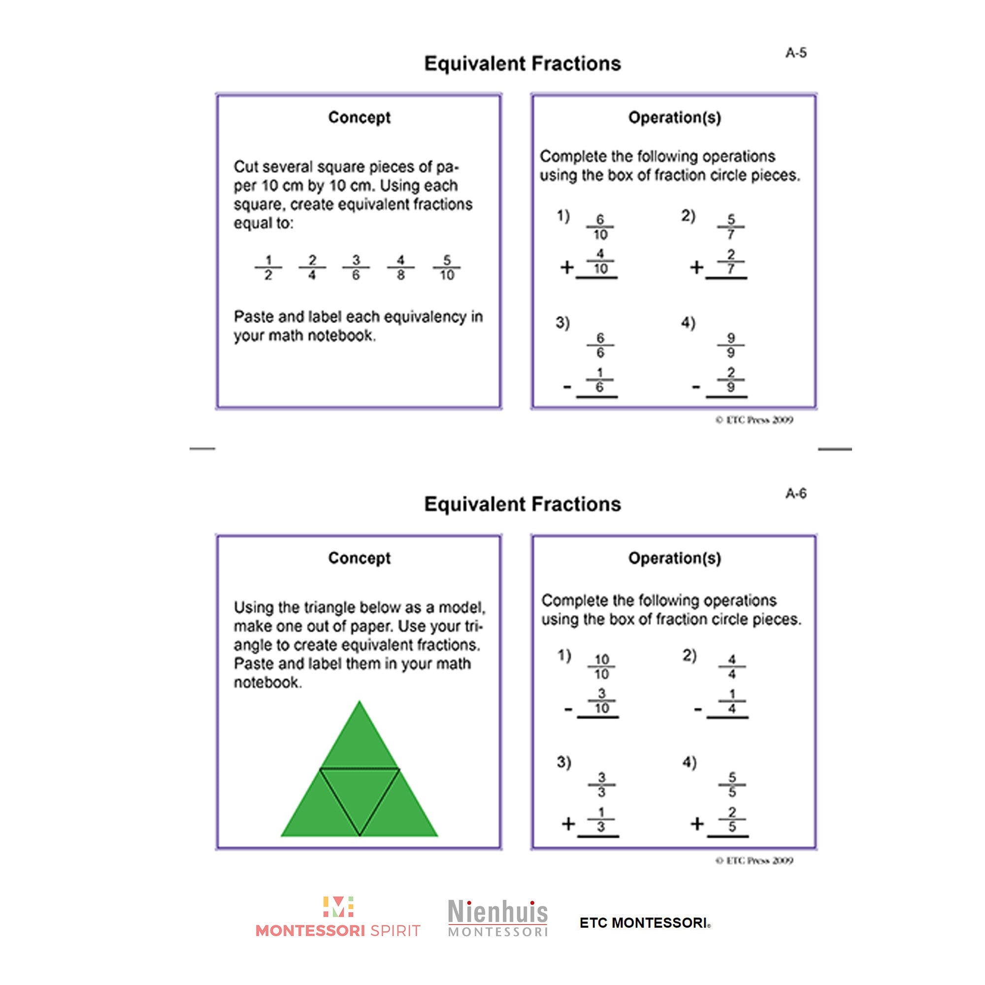 Working with Advanced Fractions