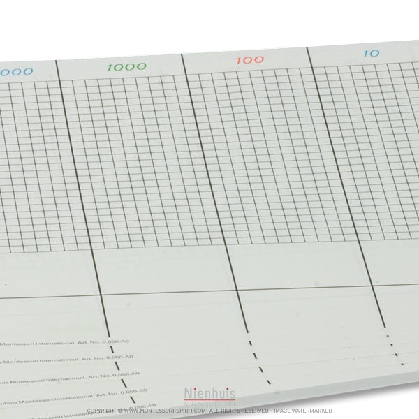 Image of 50-Blätter-für-die-Punkte-Tabelle