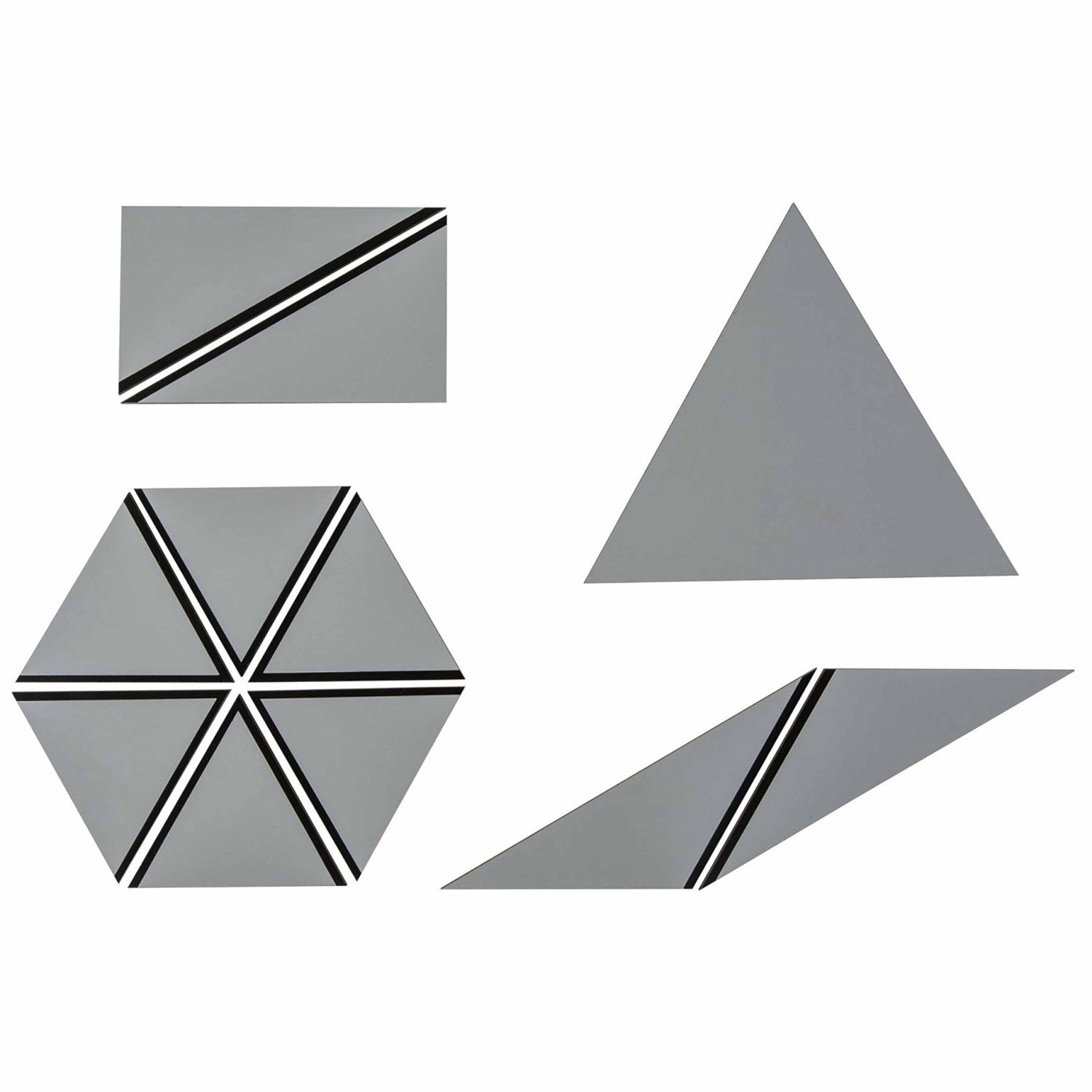 Image of Set-des-Triangles-Konstruktes-grau