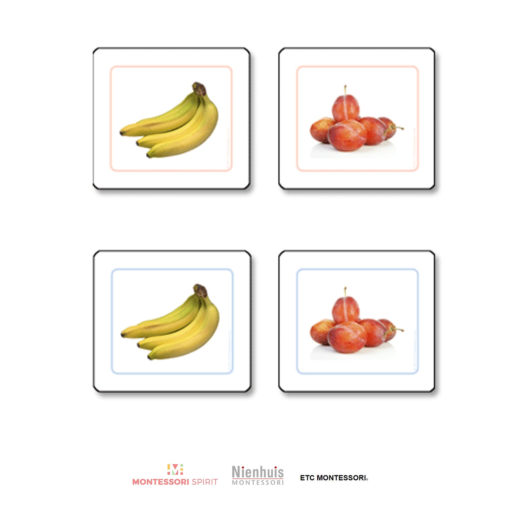 Fruits Matching Cards