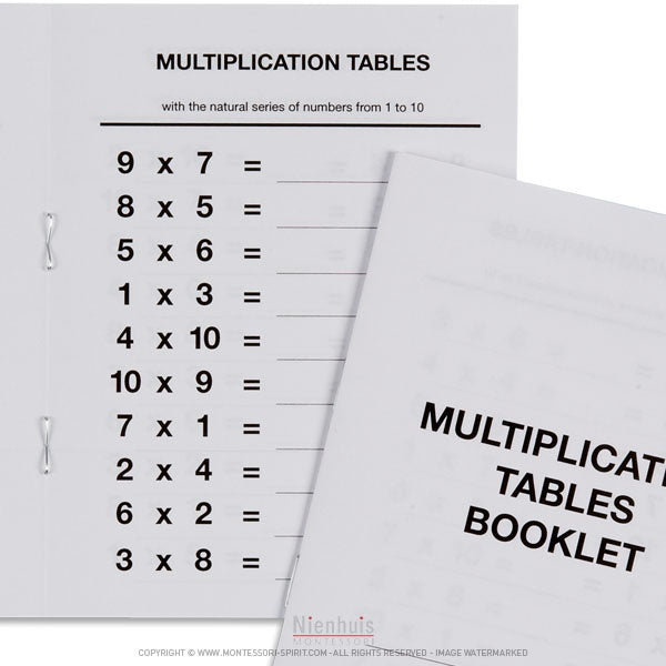 Image of Buch-von-Multiplikationstabellen-n3