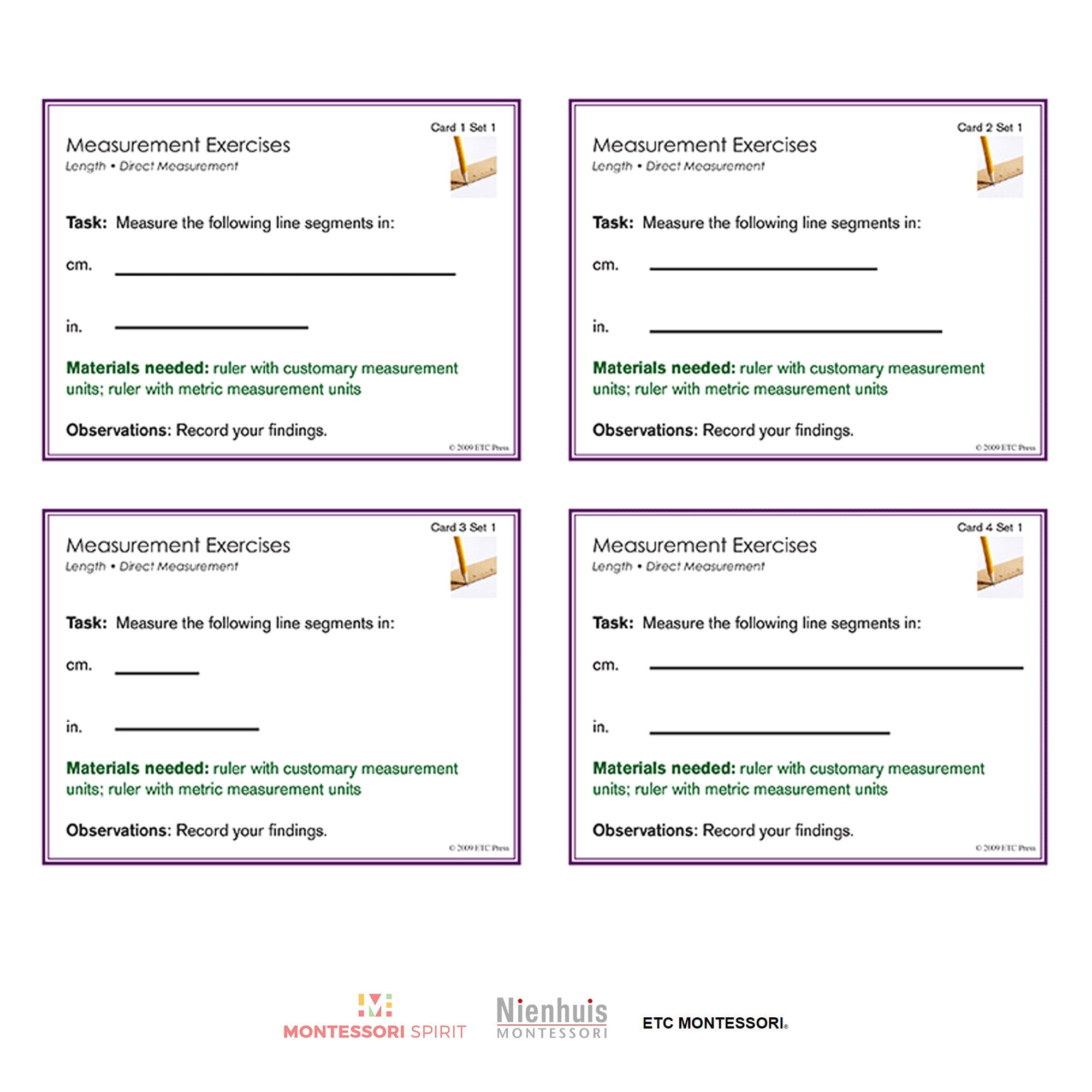 Measurement Curriculum Level 6-9