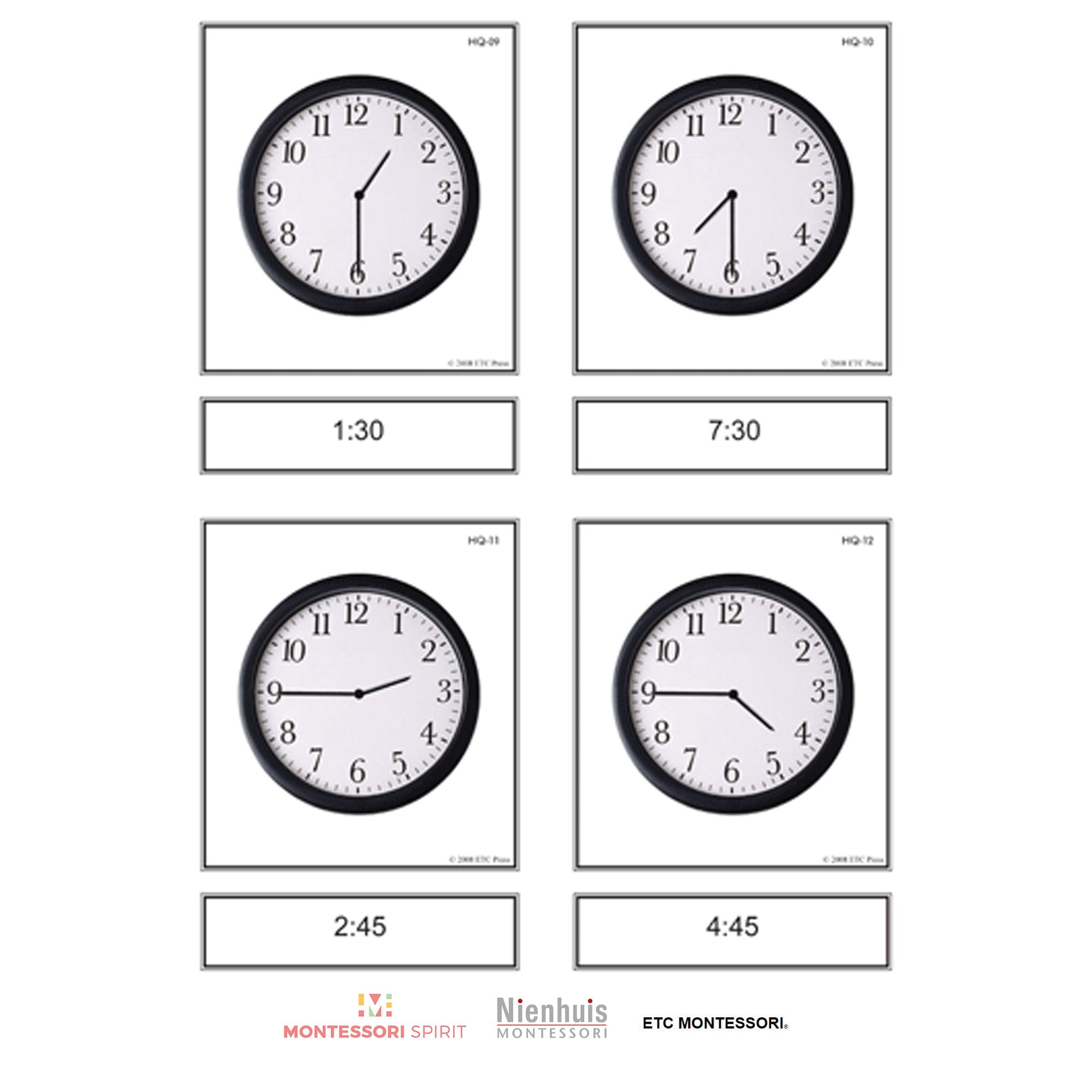 Telling Time - Level 6-9