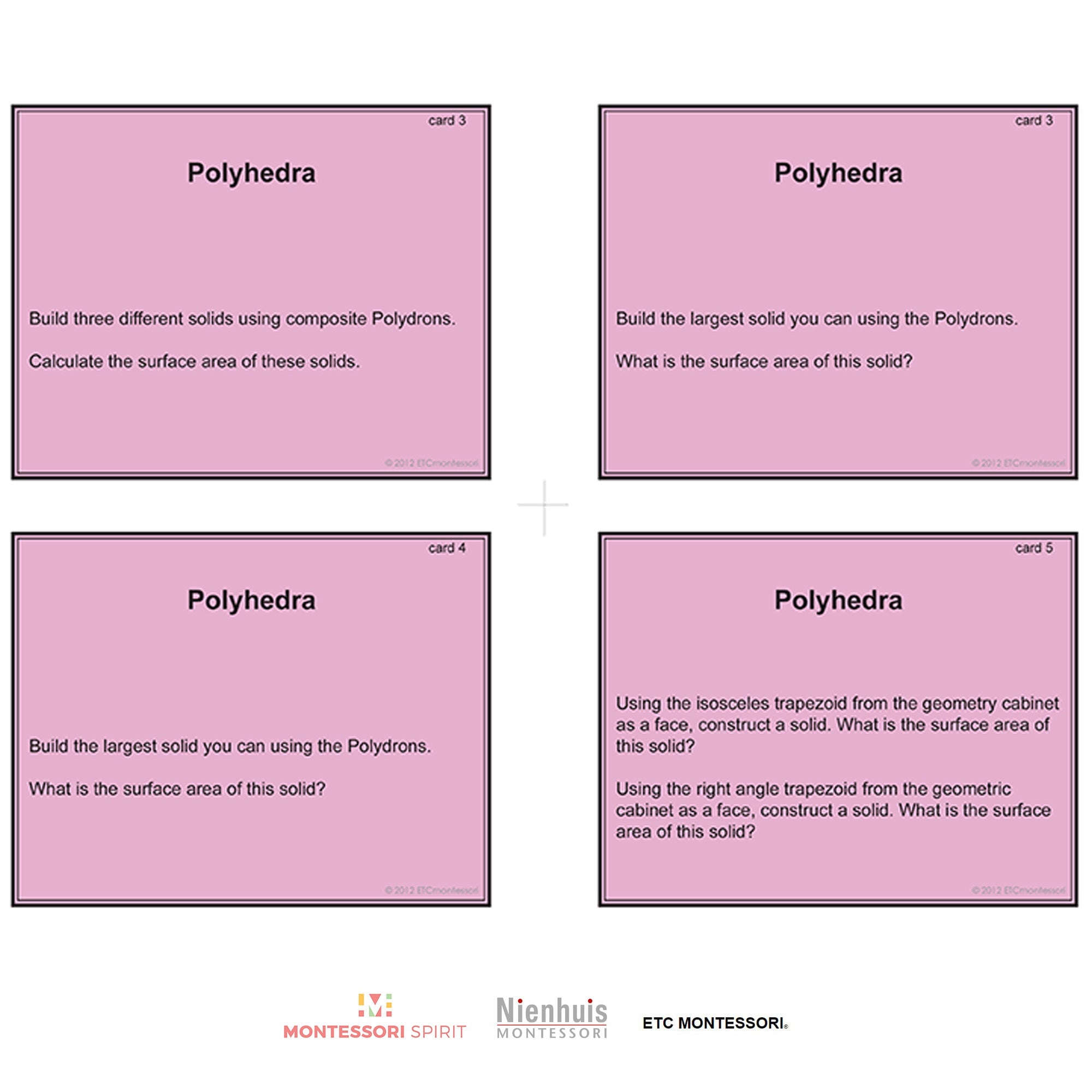 Upper Elementary Geometry - Task Cards