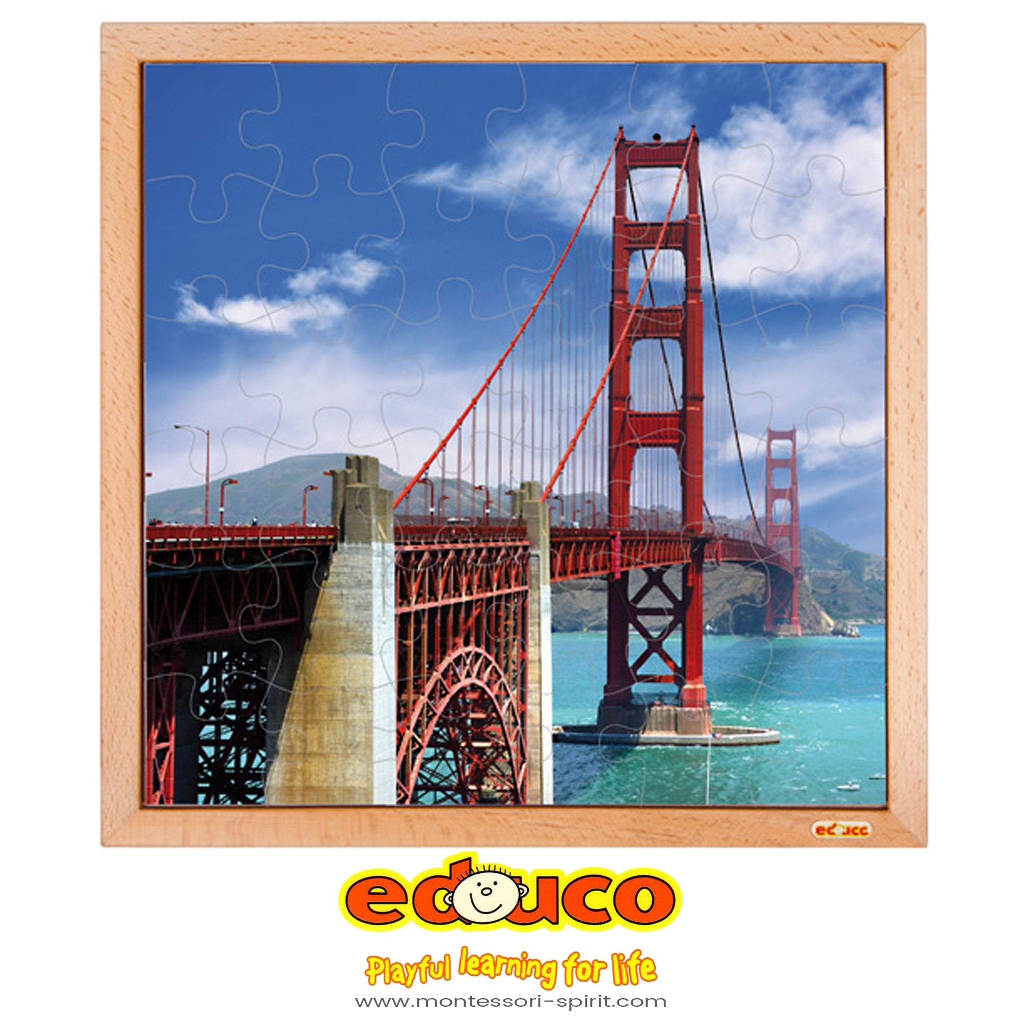 USA puzzle - Golden Gate (36 Teile)