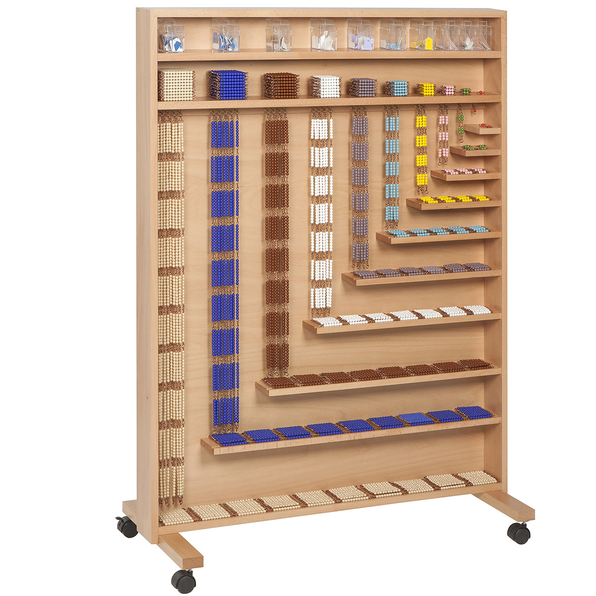 Bead holder cabinet