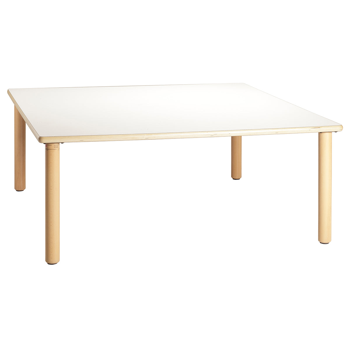 Table plateau carré 128x128 cm