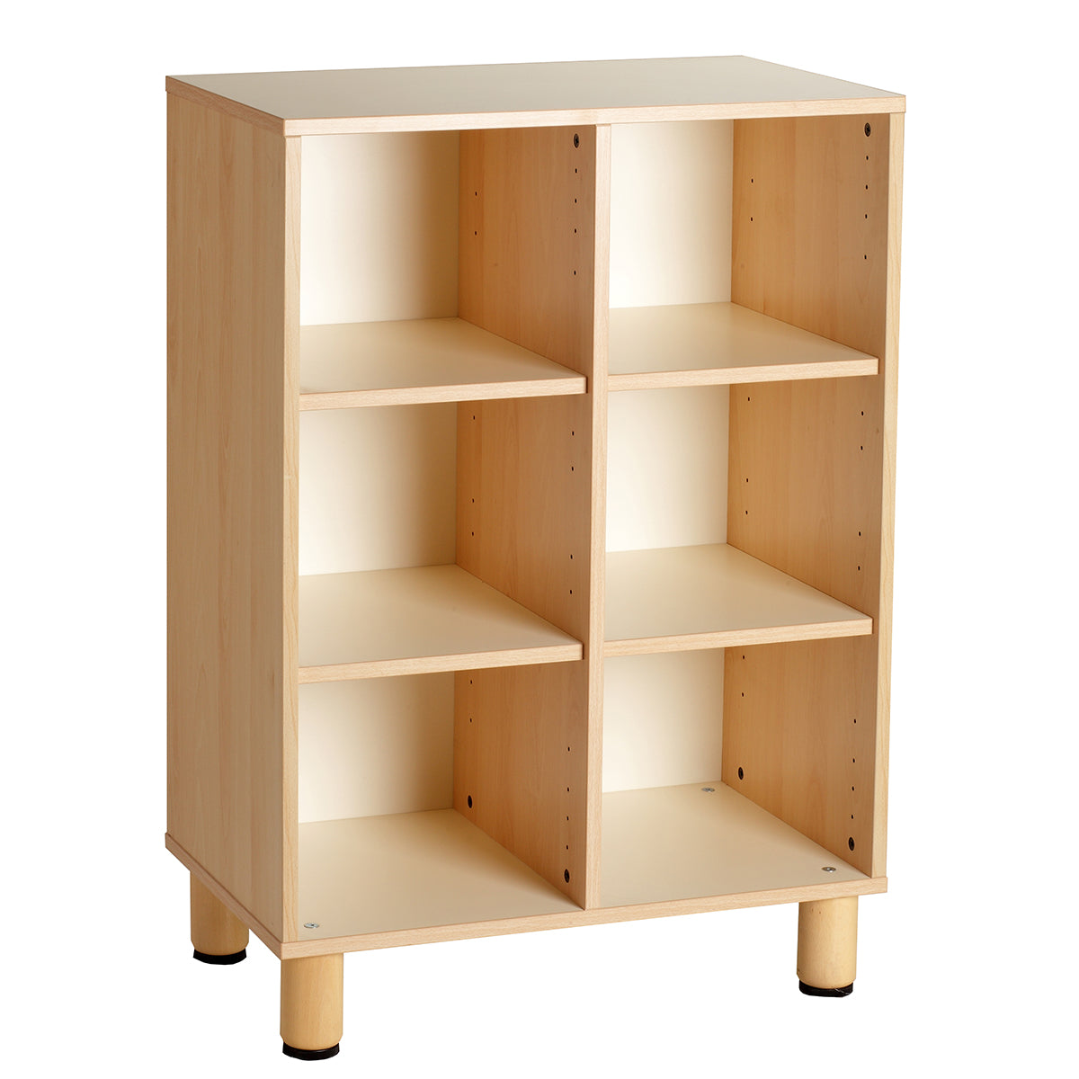 Open cabinet with 6 compartments 71x41x100h cm