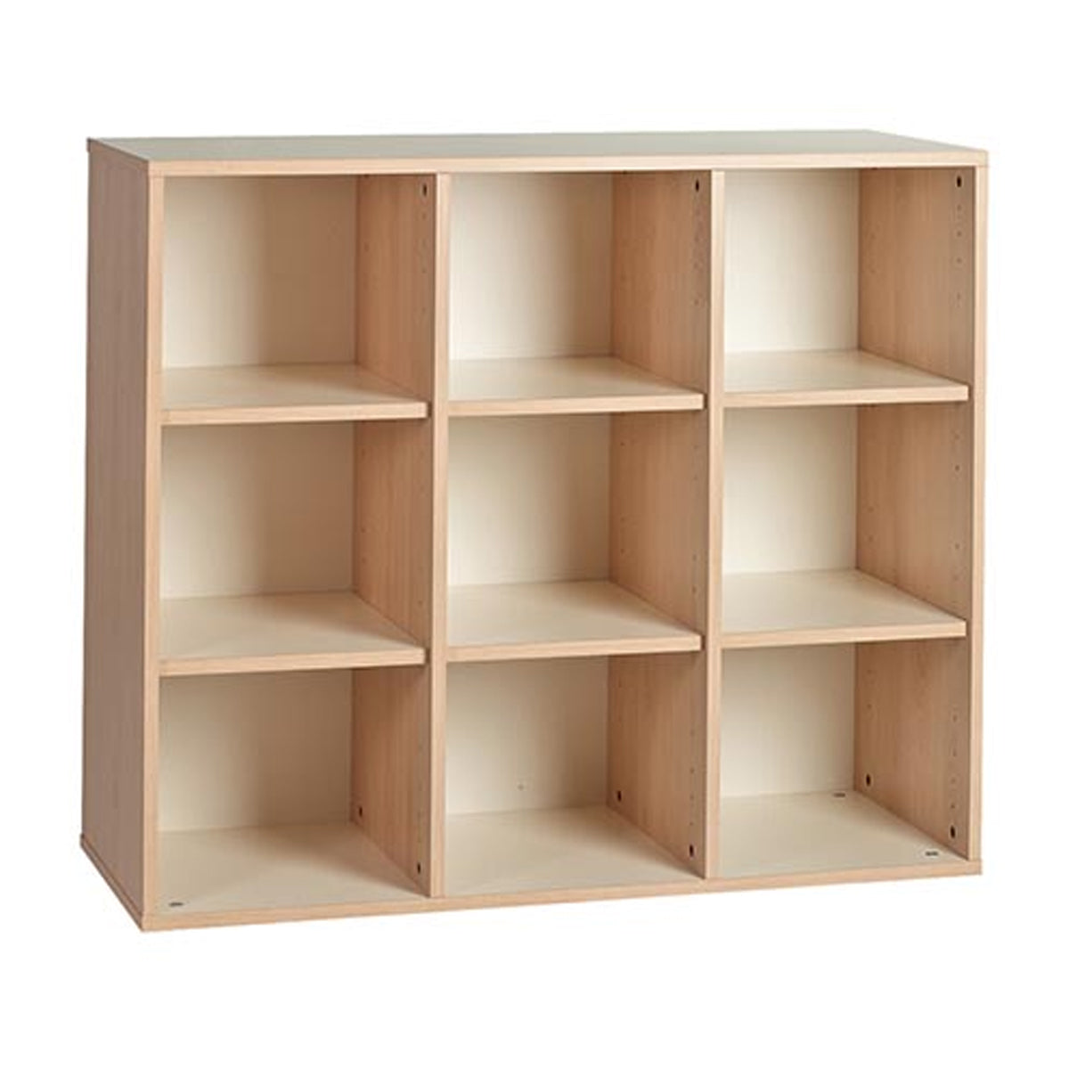 Open cabinet with 9 compartments for stacking 105x41x100h cm