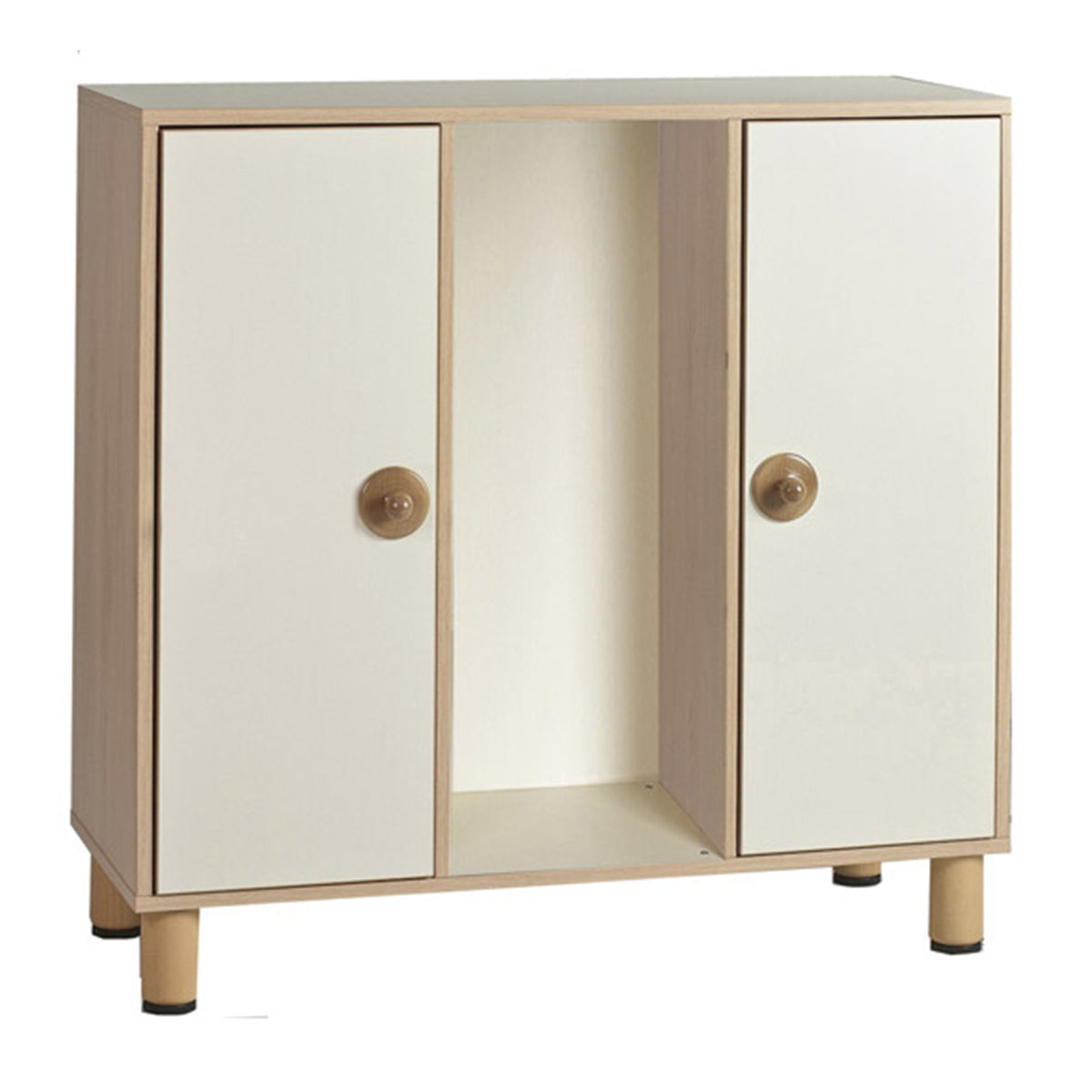 Cabinet with 2 doors and 1 compartment 105x41x100h cm