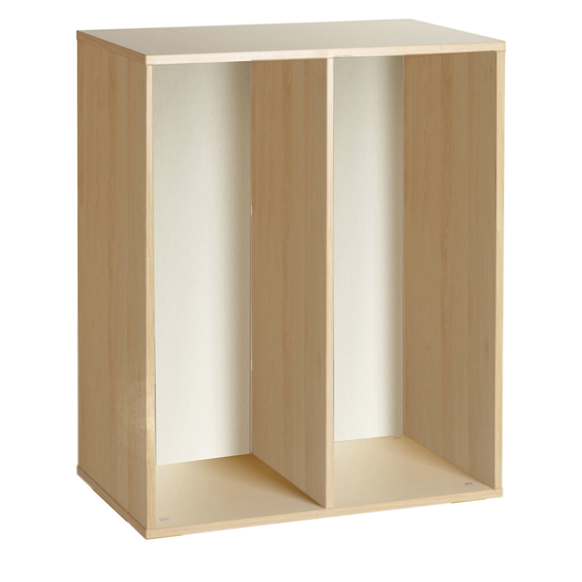 2-compartment stacking cabinet 71x41x90h cm