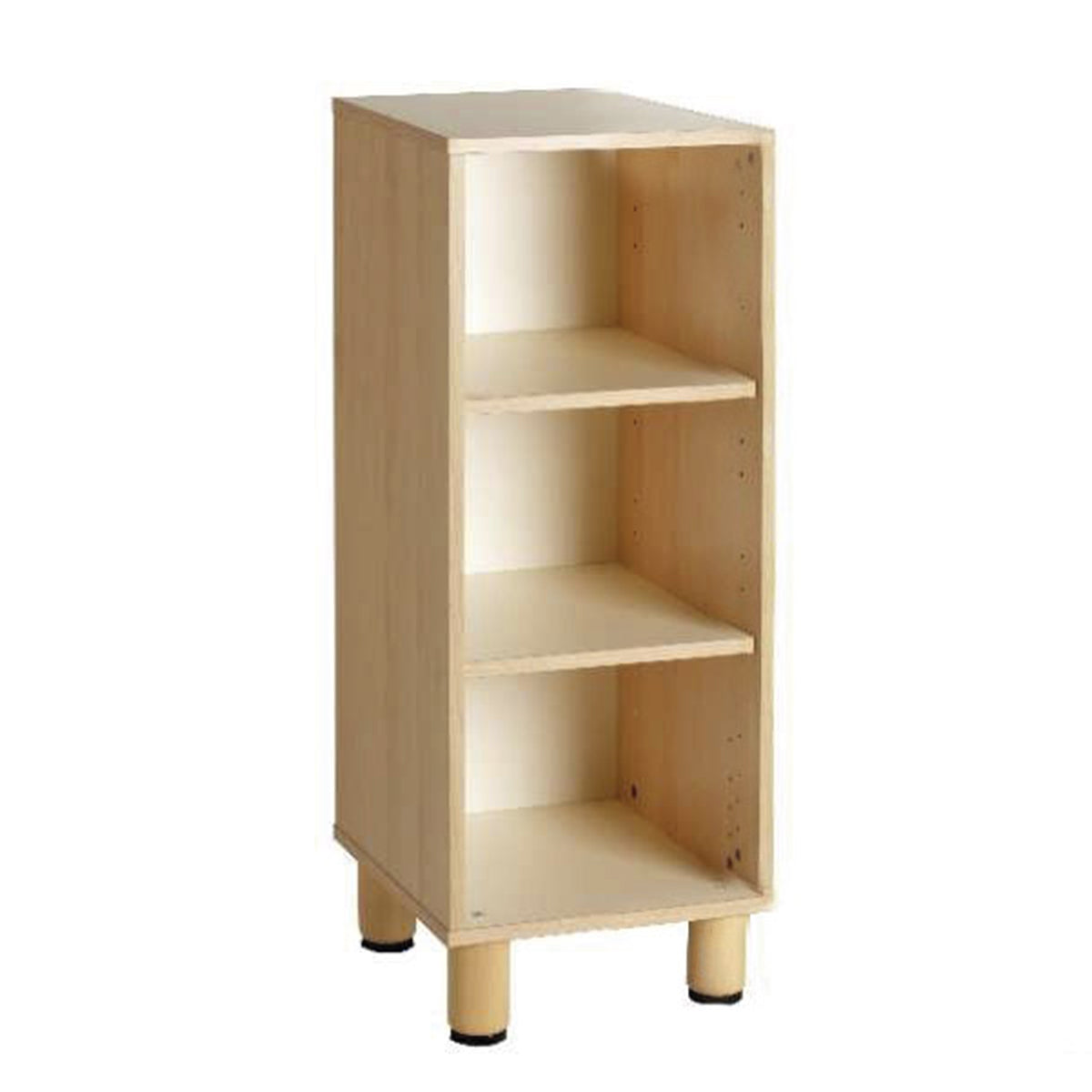 Open cabinet with 2 shelves 41x41x100h cm