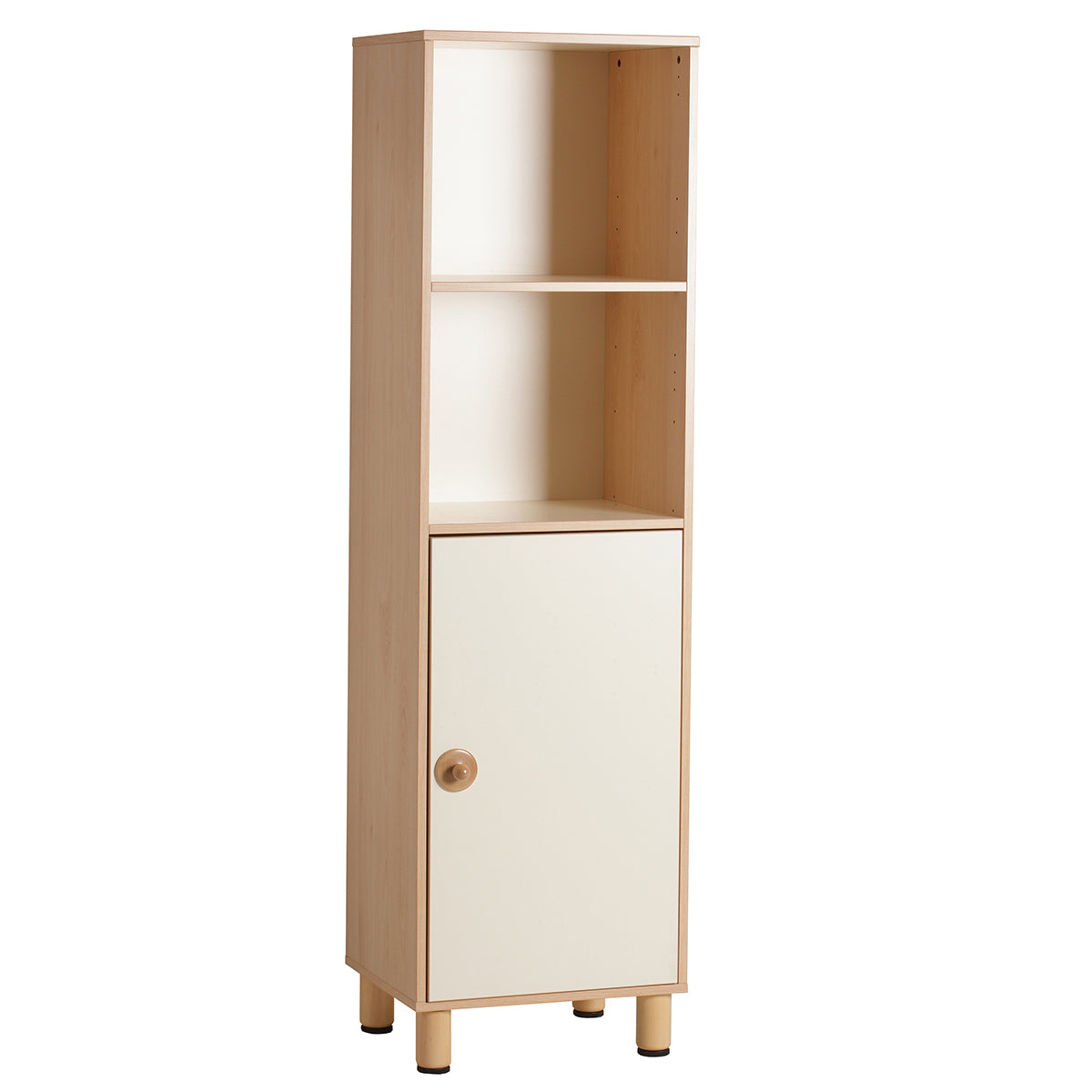 5-compartment column with 1 door 53.5x41x190h cm