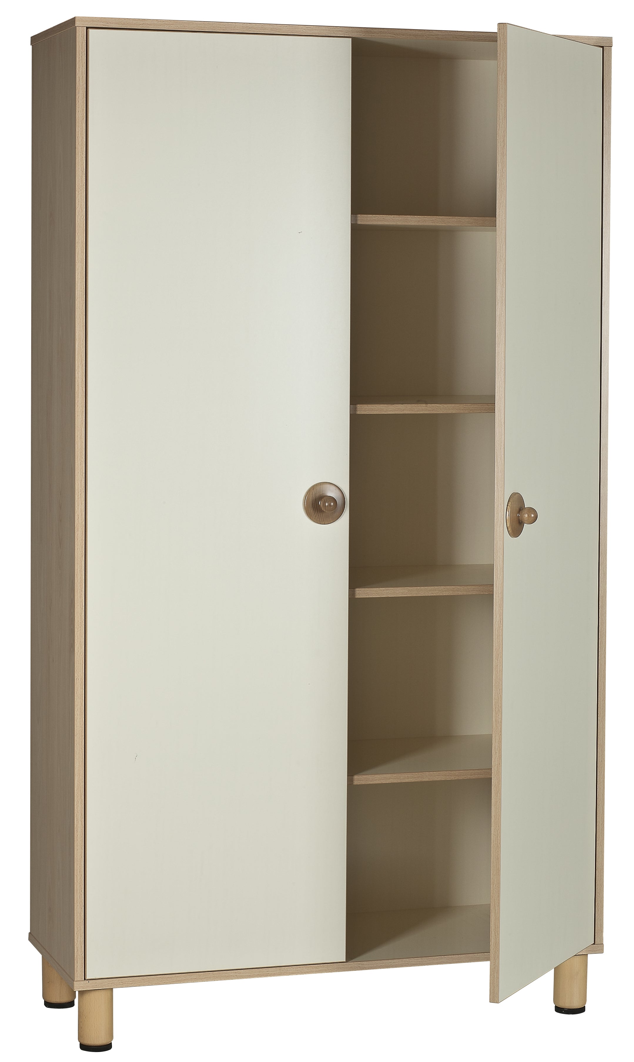 Closed column with 2 large doors 105x41x190h cm