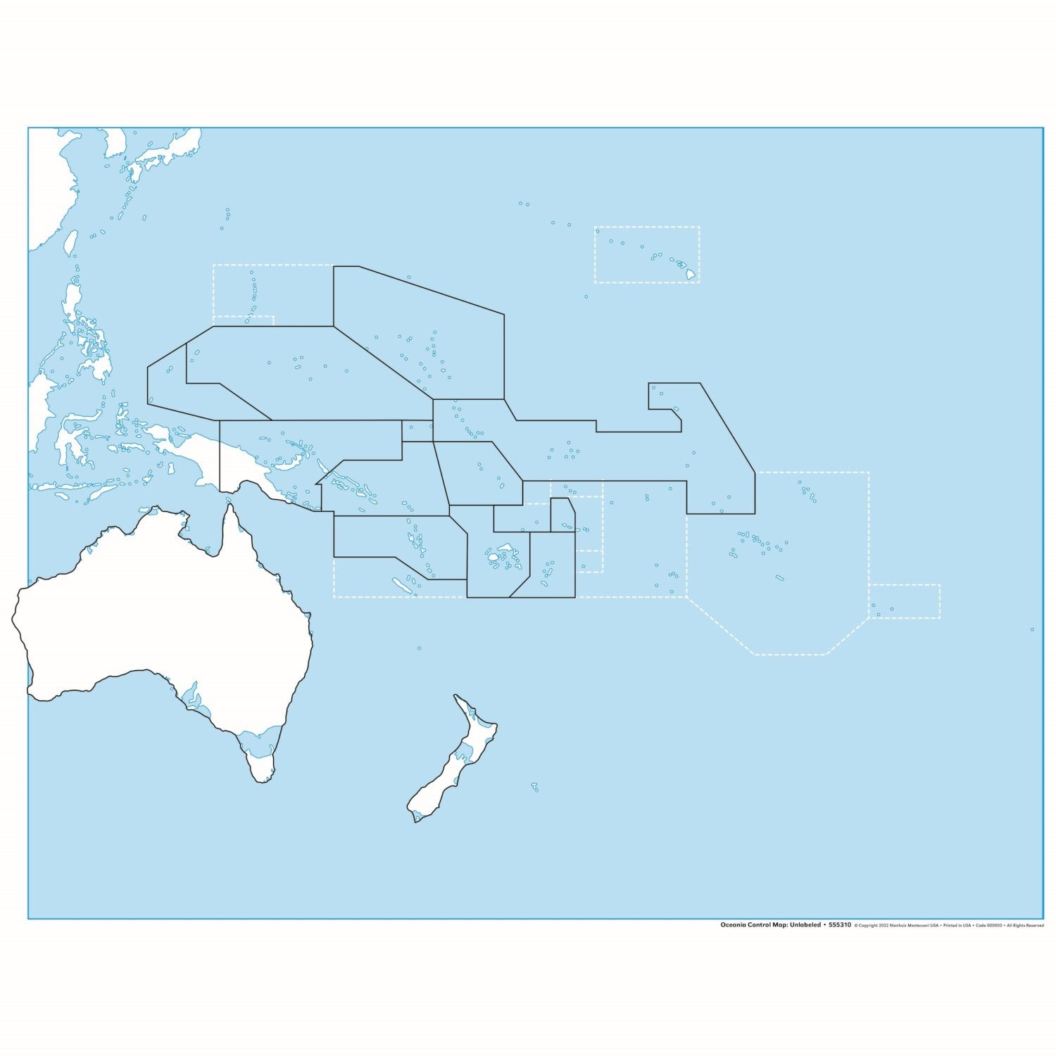 Oceania control chart: mute