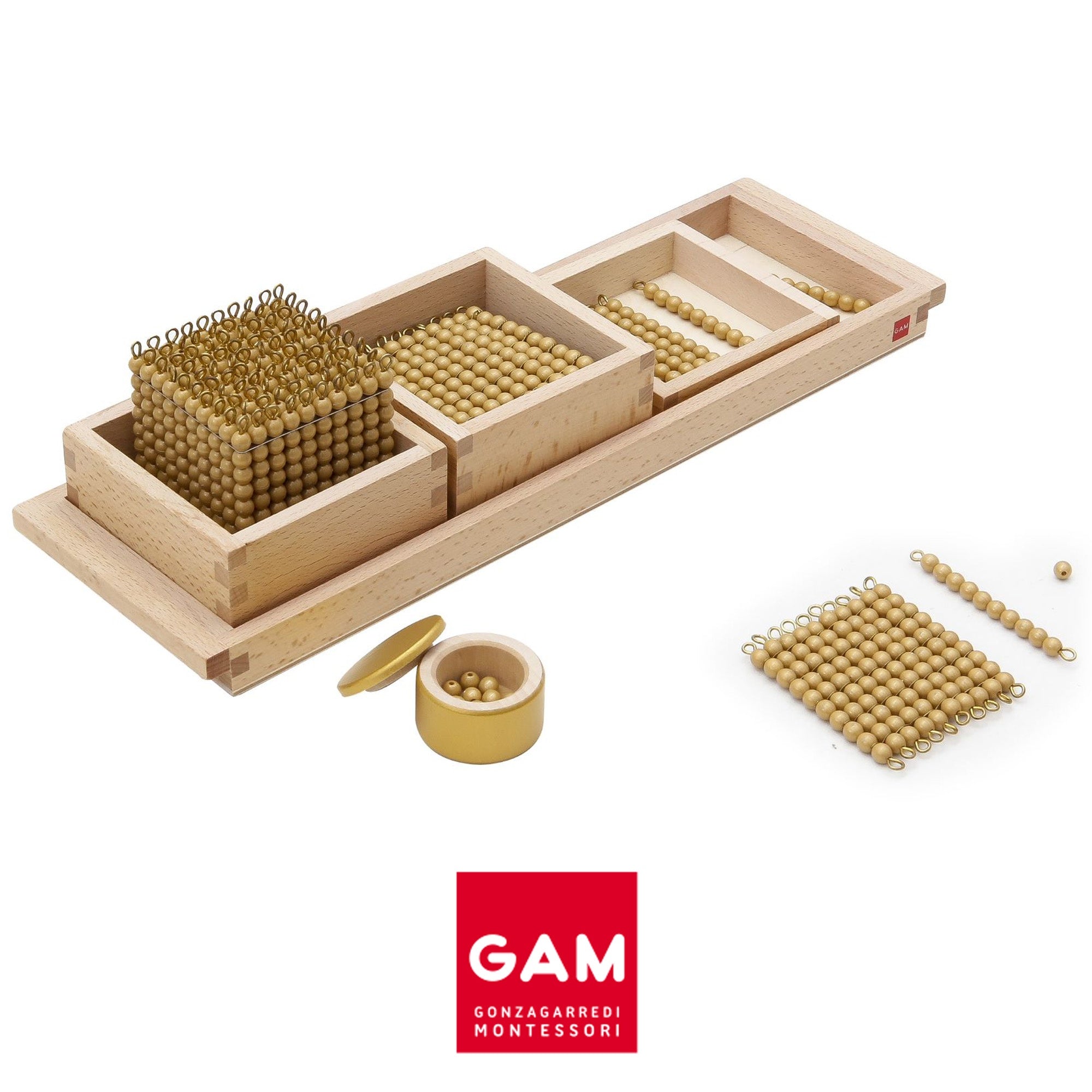 Second introductory tray to the decimal system