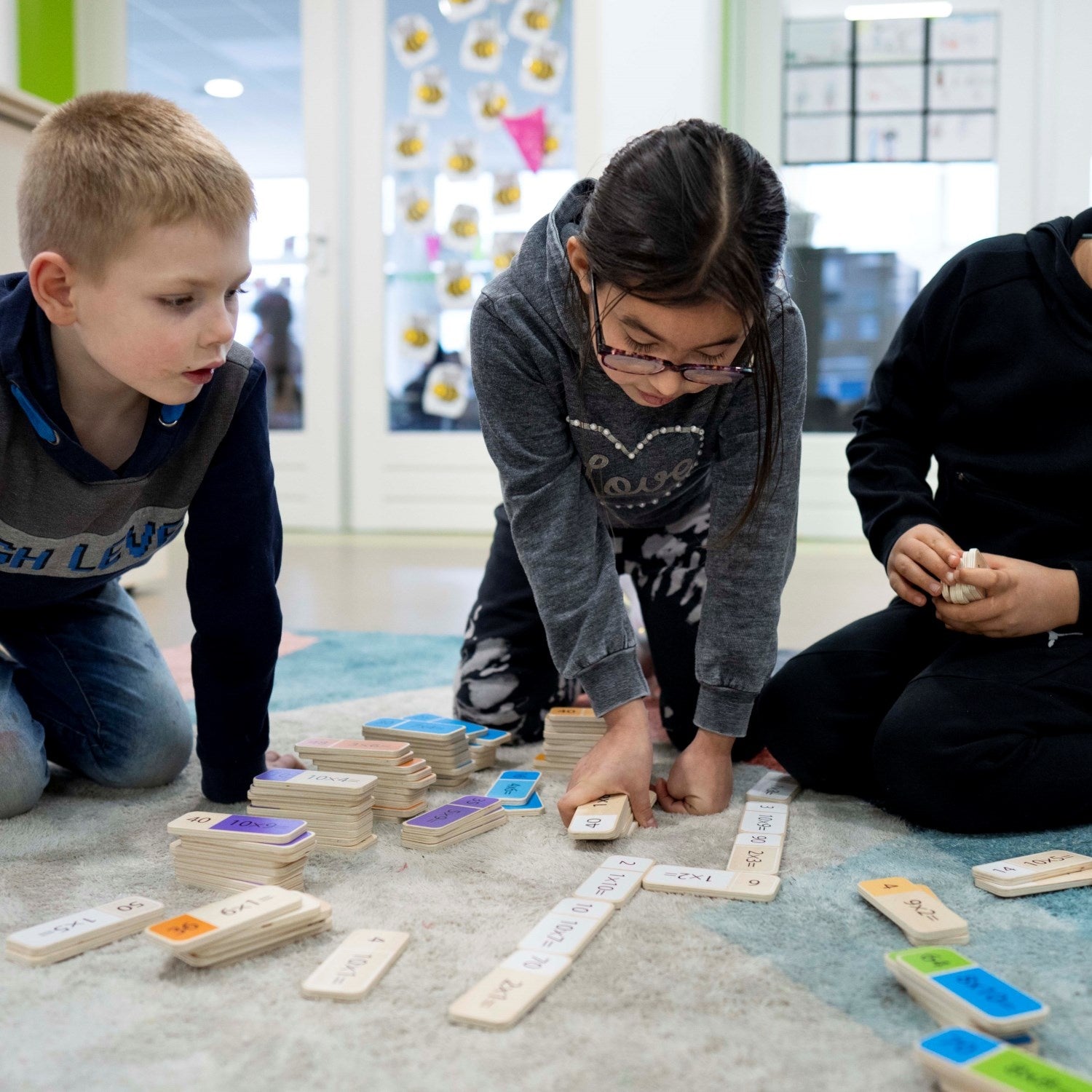 Math Dominoes - Multiplication