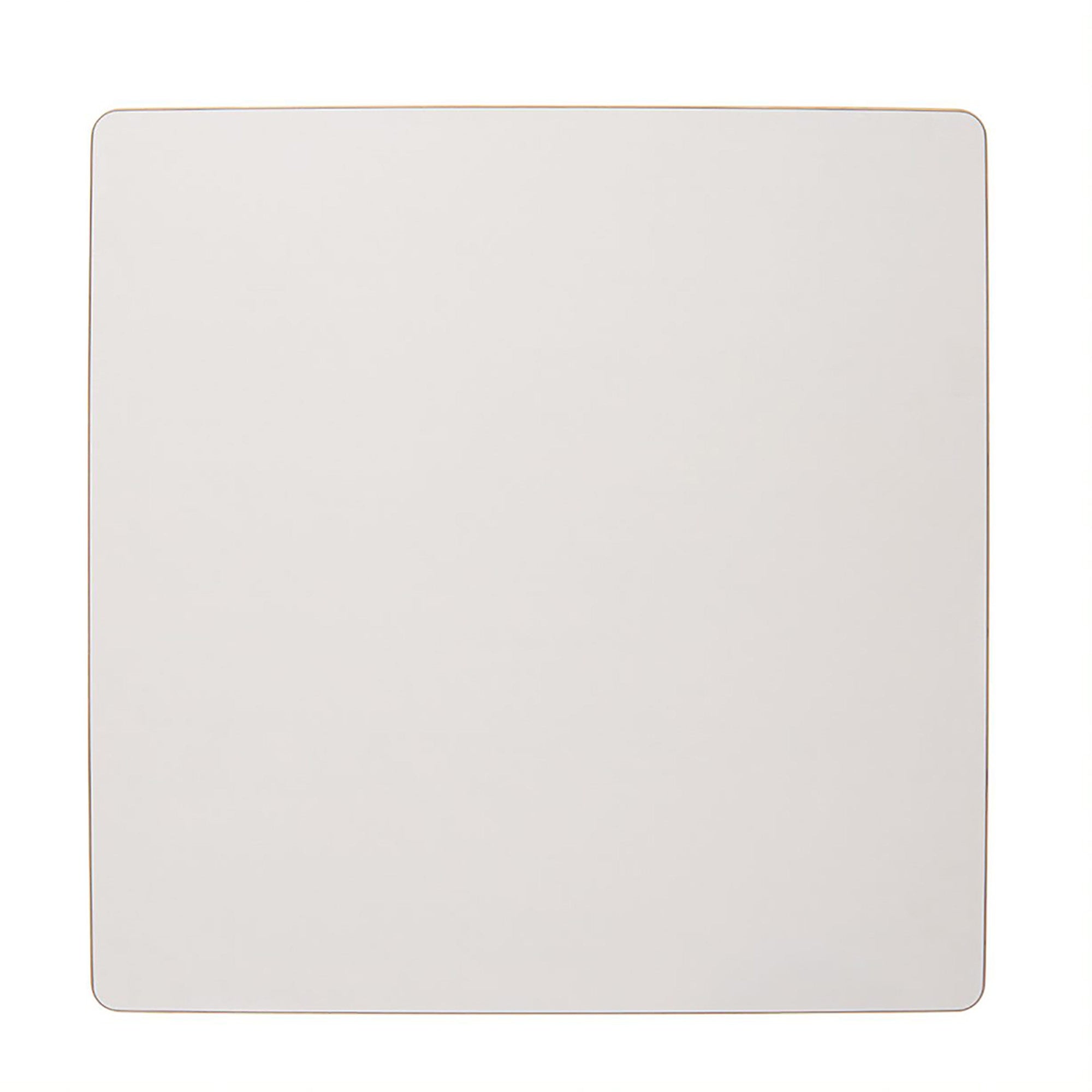 Square table top: White - 64 x 64 x 2 cm