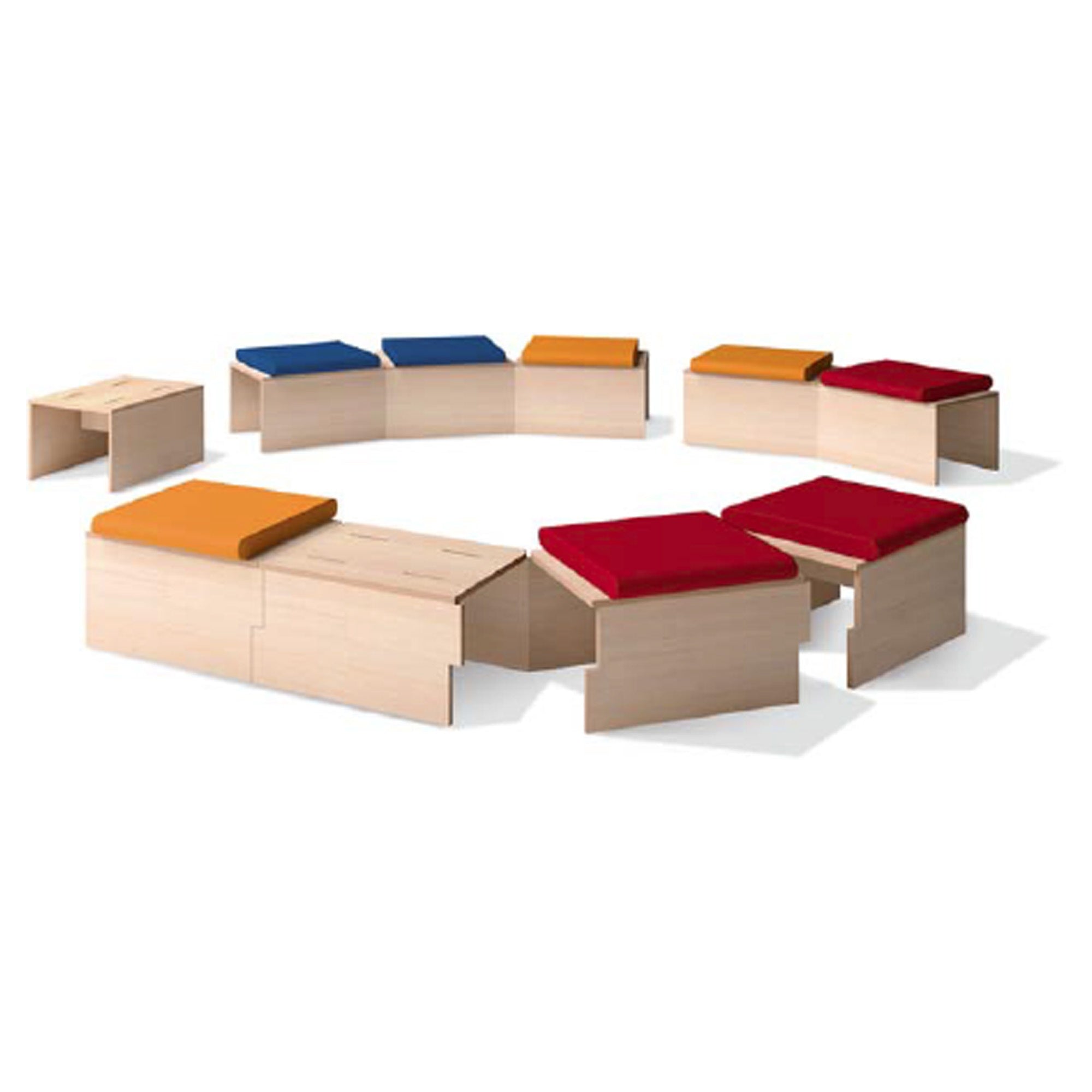 Brucopanca bench - 3 pieces