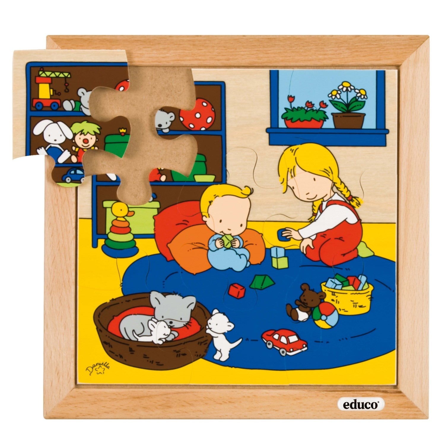 Baby puzzles - game