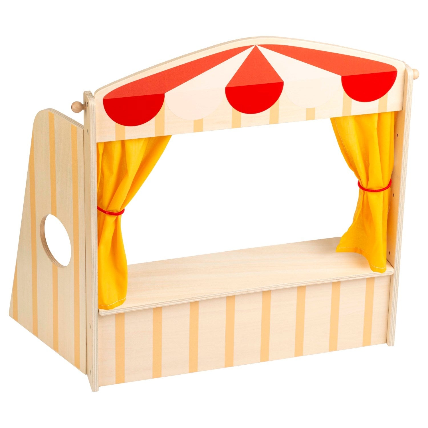 Tabletop puppet theater