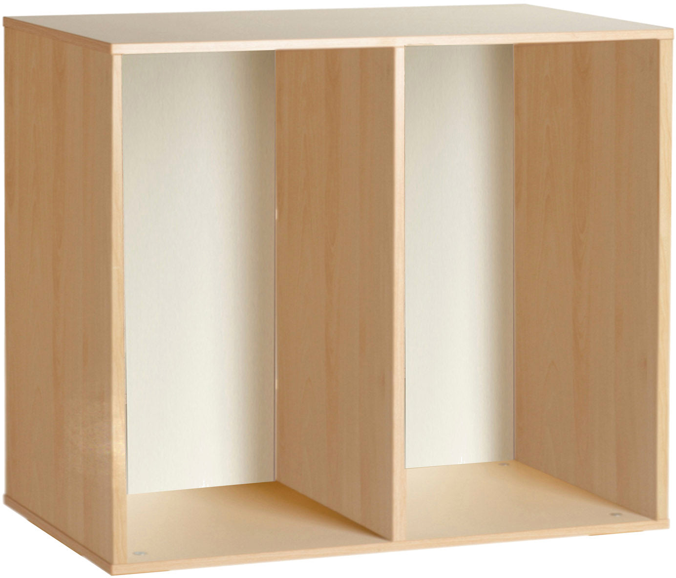 Mueble apilable de 2 compartimentos 71x41x70h cm